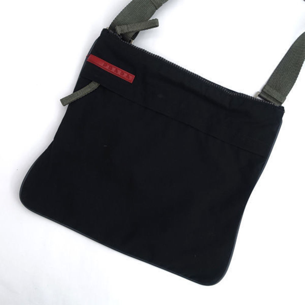 Prada Sports Shoulder Bag Nylon Black